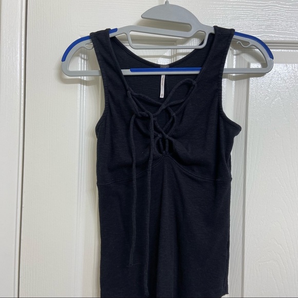 Black Free People Top - Picture 2 of 5